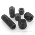 Black Oxide Hexagon Socket Set Screws With Cup Point